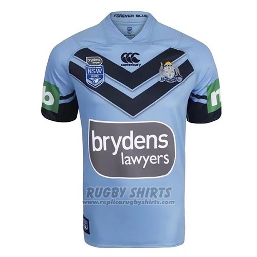 NSW Blues Holden Rugby Shirt 2018-19 Home